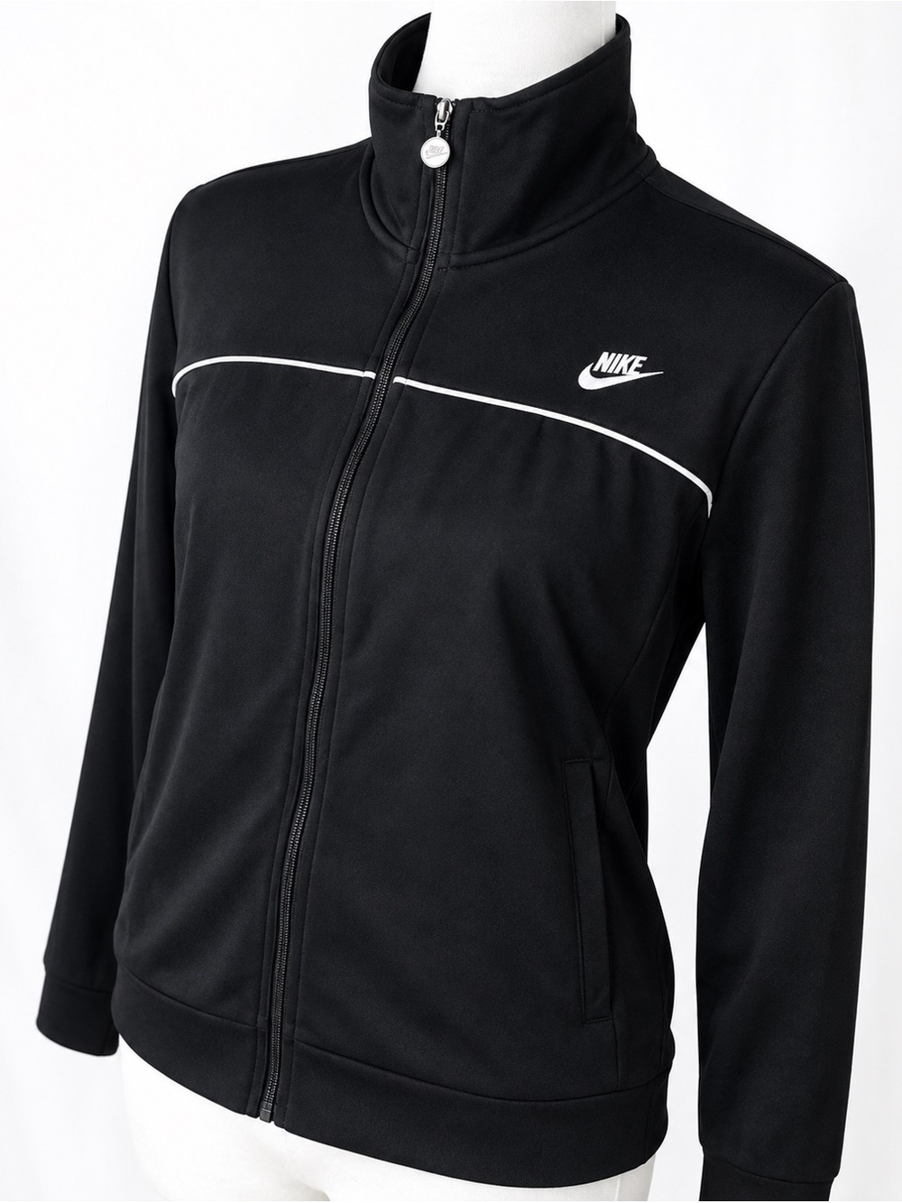 NIKE Full Zip Track/Warm Up Jacket, Sz L